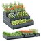 Metal 3-Tier Raised Garden Bed for Vegetables and Flowers Stackable Outdoor Planter Box